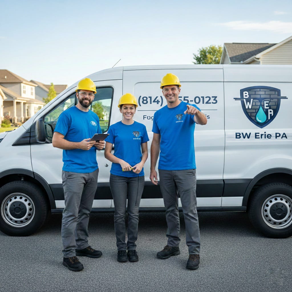 Basement Waterproofing Erie PA team